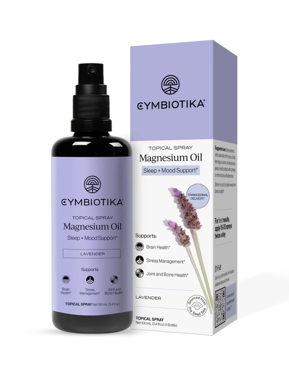 Cymbiotika Magnesium Oil
Topical Spray Sleep & Relax